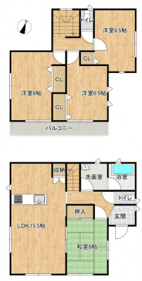 �Ԏ��} LDK��ʂ炸1�K�a����2�K�ɏオ�邱�Ƃ��o����Ԏ���