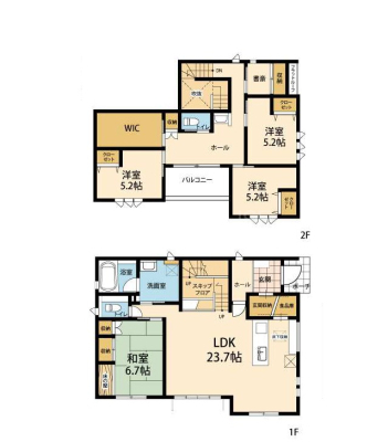 �Ԏ��} 23.7��LDK