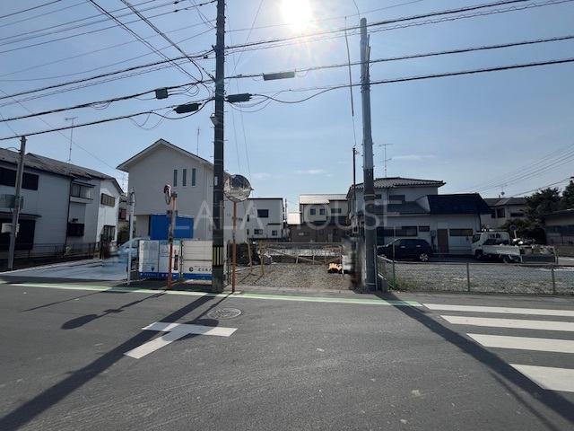 �O�ʓ��H�܂ތ��n�ʐ^ 2026.3.2�B�e���c